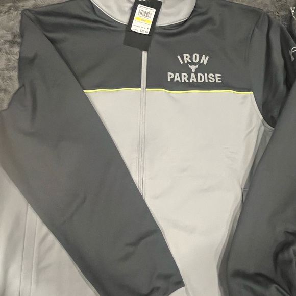 Men's Project Rock Knit Track Jacket - Picture 5 of 8